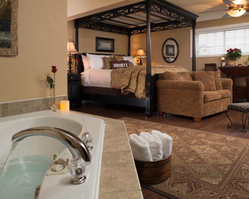 1825 Inn Bed and Breakfast guestroom hershey sweet