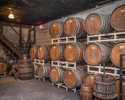 Buckingham Valley Vineyards and Winery barrels
