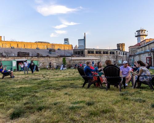 eastern state penitentiary yard