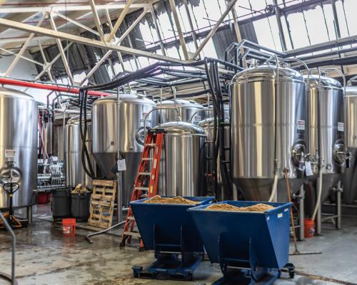 Free Will Brewing machines