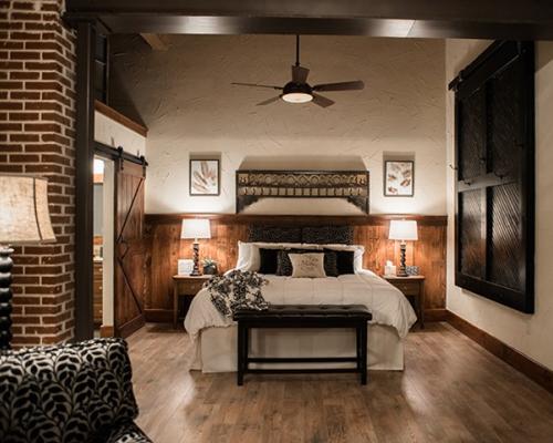 Luxury suite in a hotel