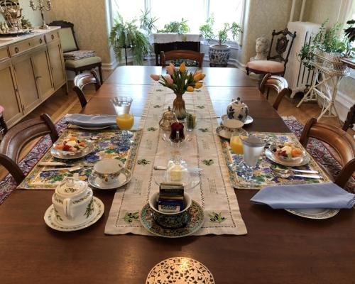 Chancellors House Bed and Breakfast dining