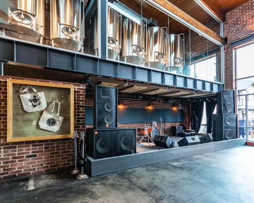 Triumph Brewing Company steel cannisters