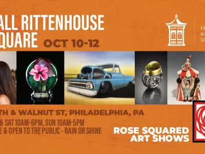 3rd Annual Rose Squared Fine Craft Fall Rittenhouse Sqaure
