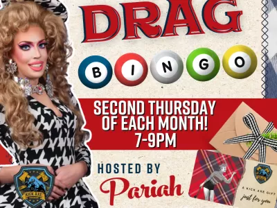 Drag BINGO NIGHT with Queen Pariah! Thursday Night @ Kick Axe Philly!