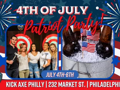 July 4th Weekend Celebration @ Kick Axe Philadelphia!
