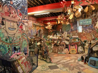 Philadelphia’s Magic Gardens presents: Magic Gardens Studio & Dina Wind Art Foundation/John Wind Studio Combo Tour