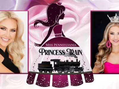 Miss Pennsylvania Princess Train