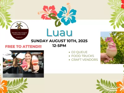 Luau Vendor and Food Truck