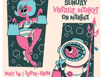 Now + Then Marketplace Weekly Sunday Vintage Market