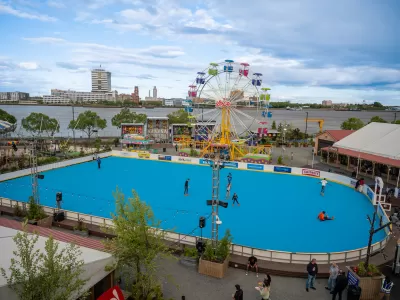 Skate with Characters at Independence Blue Cross RiverRink Summerfest
