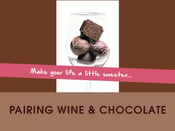 Pairing Wine & Chocolate