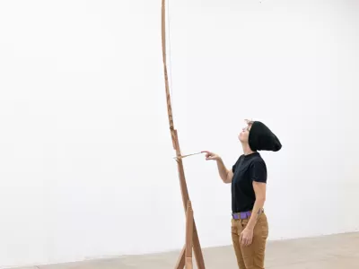 The Museum for Art in Wood presents First Friday for “Katie Hudnall: The Longest Distance between Two Points”