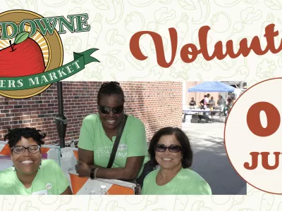 Volunteer Day at the Farmer's Market
