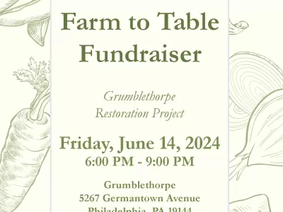 Grumblethorpe Farm to Table Fundraiser