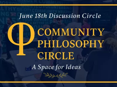  Community Philosophy Circle - June 18 Discussion Group 