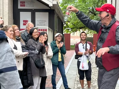 The Great Philadelphia Comedy Magic Walking Tour