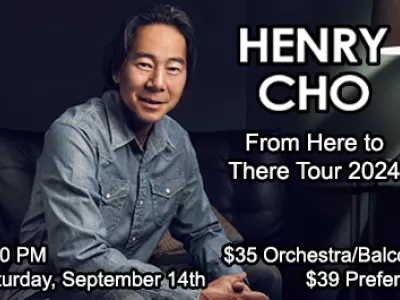 Henry Cho: From Here to There Tour 2024