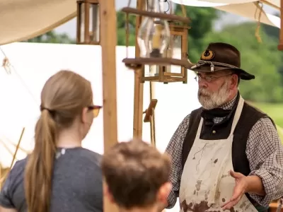 Living History at Spangler Farm