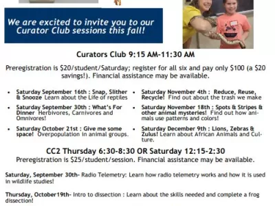 Curators Club Fall 2023
