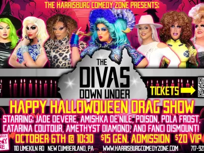 The Divas Down Under "Happy HallowQueen" Drag Show!