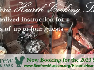 Historic Hearth Cooking Lessons