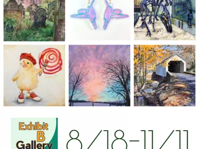 Fall show at Exhibit B Gallery