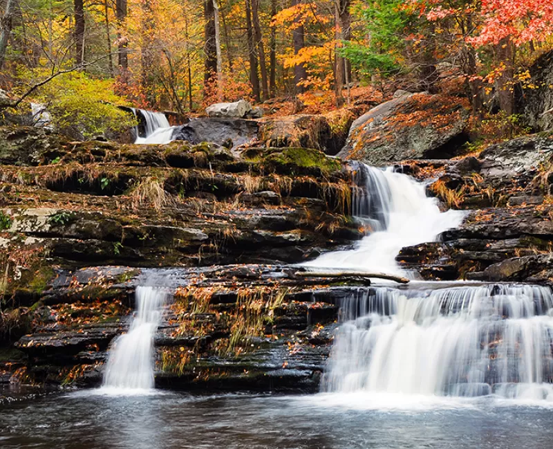 Dingmans Falls, Delaware Township