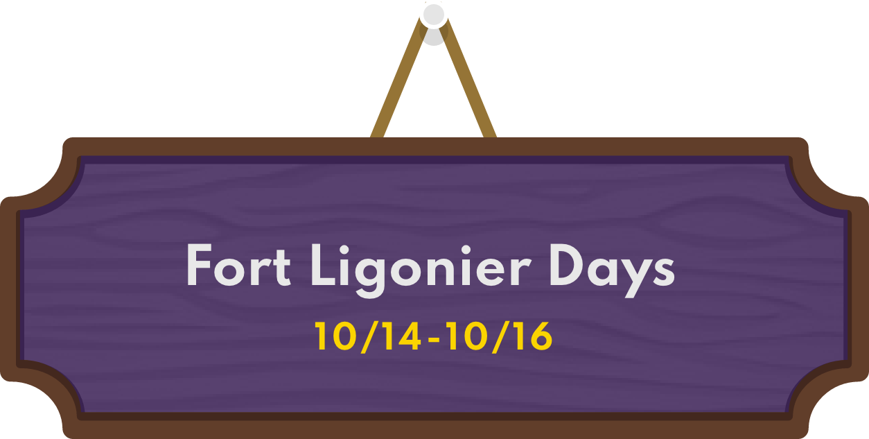 Fort Ligonier Days 10/14 - 10/16