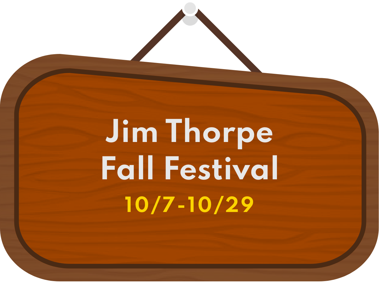 Jim Thorpe Fall Festival 10/7-10/29
