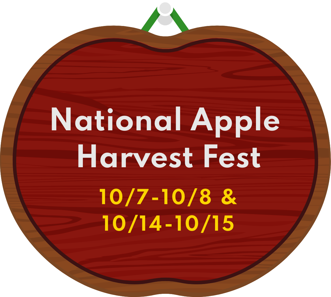 National Apple Harvest Fest 10/7-10/8 & 10/14-10/15