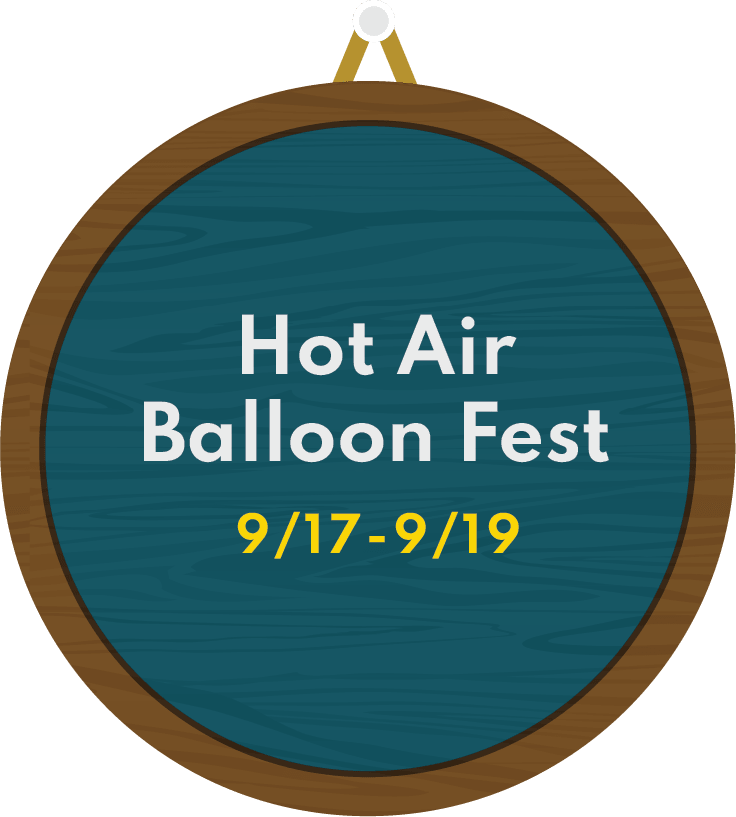Hot Air Balloon Fest 9/17 - 9/19